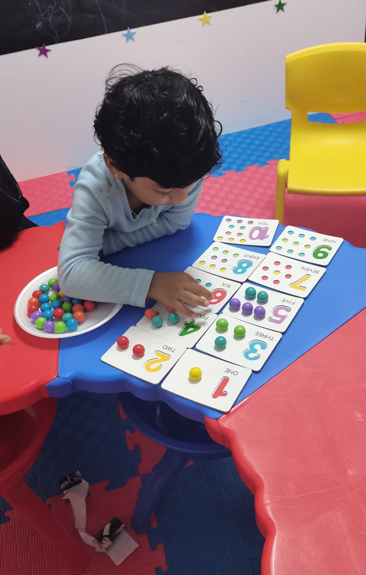 Happy children playing